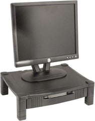 Kantek - Silver Monitor Stand - Use with Laptop, Monitor - All Tool & Supply