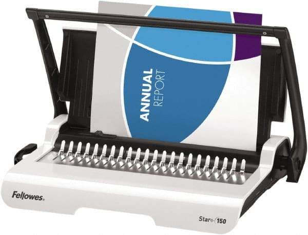 FELLOWES - Binding Machines Type: Manual Sheet Capacity: 150 - All Tool & Supply