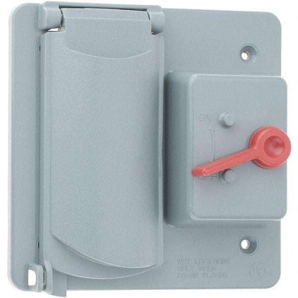 Leviton - Electrical Outlet Box PVC Device Cover - All Tool & Supply