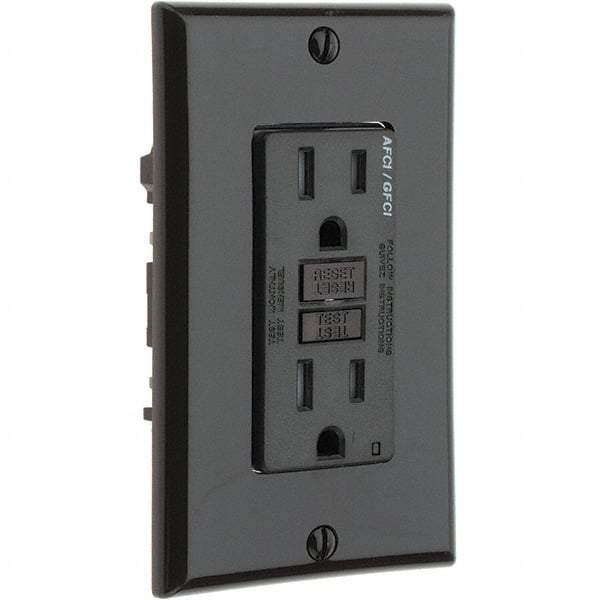 Leviton - GFCI Receptacles Grade: Commercial Color: Brown - All Tool & Supply