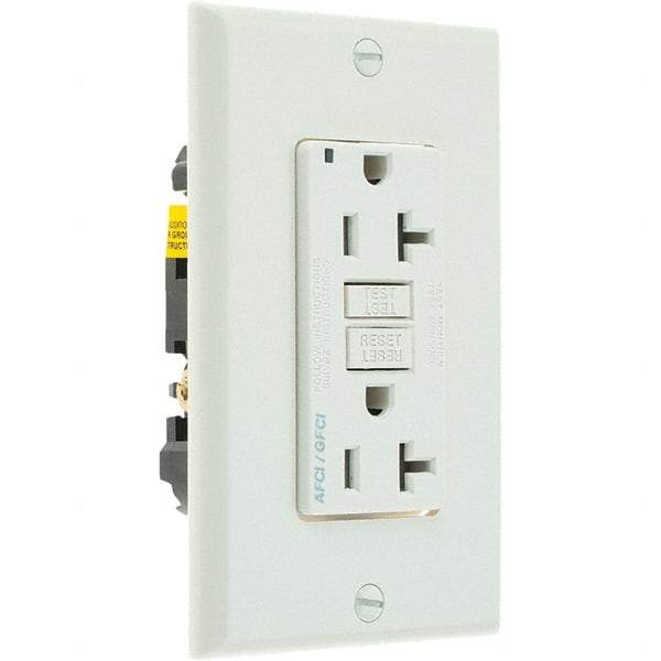 Leviton - GFCI Receptacles Grade: Commercial Color: Light Almond - All Tool & Supply