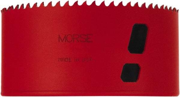 M.K. MORSE - 4-3/4" Diam, 1-15/16" Cutting Depth, Hole Saw - Bi-Metal Saw, Toothed Edge - All Tool & Supply