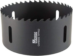 M.K. MORSE - 4-1/4" Diam, 1-15/16" Cutting Depth, Hole Saw - Carbide-Tipped Saw, Toothed Edge - All Tool & Supply