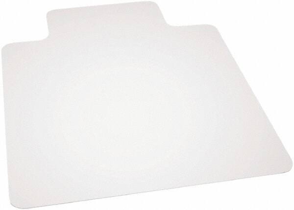 Ability One - 60" Long x 46" Wide, Chair Mat - Rectangular, Beveled Edge Style - All Tool & Supply