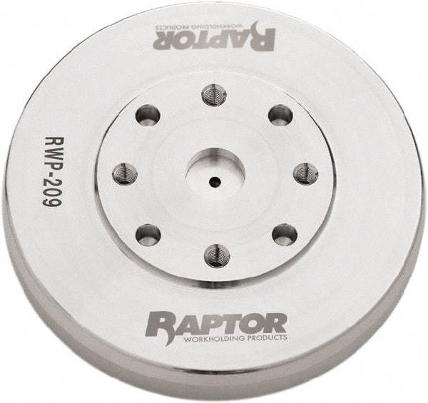 Raptor Workholding - 9.055" Jaw Width, 1-1/2" High Riser - For Use with 4 & 5 Axis Workholding Systems - All Tool & Supply