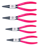 Wiha Straight Internal Retaining Ring Plier Set -- 4 Pieces -- Includes: Tips: .035; .050; .070; & .090" - All Tool & Supply