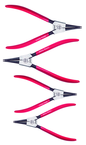 Wiha Straight External Retaining Ring Plier Set -- 4 Pieces -- Includes: Tips: .035; .050; .070; & .090" - All Tool & Supply