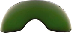 Save Phace - 11" Wide x 3-3/4" High, Lens Shade 5, Polycarbonate Lens - 5/8" Thick, Green, Inside Mount - All Tool & Supply