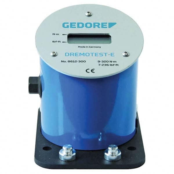 Gedore - Torque Wrench Meters & Calibrators Tool Type: Electronic Torque Tester Drive Size (Inch): 1/4 - All Tool & Supply