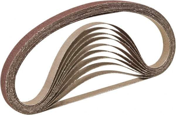 Camel Grinding Wheels - 1/4" Wide x 24" OAL, 40 Grit, Aluminum Oxide Abrasive Belt - Aluminum Oxide, Medium, Coated, X Weighted Cloth Backing, Dry, Series A3 - All Tool & Supply