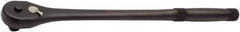 Proto - 1/2" Drive Pear Head Quick-Release Ratchet - Black Oxide Finish, 15" OAL, 45 Gear Teeth, Quick Release Handle - All Tool & Supply