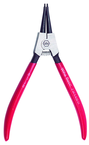 Straight External Retaining Ring Pliers 1/8 - 3/8" Ring Range .035" Tip Diameter with Soft Grips - All Tool & Supply