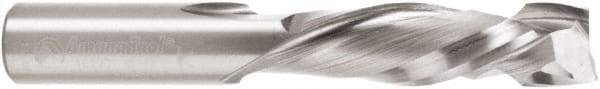 Amana Tool - 1/2" Cutting Diam x 1-5/8" Length of Cut, 2 Flute, Compression Spiral Router Bit - Right Hand Cut, Solid Carbide, 3-1/2" OAL x 1/2" Shank Diam, Laminate Trim - All Tool & Supply