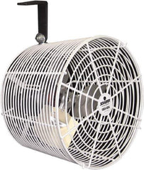 Schaefer Ventilation Equipment - 8" Blade, 1/100 hp, 450 CFM, Industrial Circulation Fan - Ceiling Mount, 1 Speed - All Tool & Supply