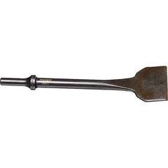 Mayhew - 2" Head Width, 8-1/2" OAL, Scraper Punch - Round Drive, Round Shank, Steel - All Tool & Supply