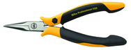 Short Snipe (Chain) Nose Straight; Serrated Jaw Pliers ESD Safe Precision - All Tool & Supply