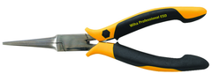 Long Needle Nose Pliers; Straight; Serrated Jaws ESD Safe Precision - All Tool & Supply