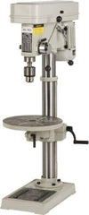 Enco - 330mm Swing, Step Pulley Drill Press - 16 Speed, 3/4 hp, Single Phase - All Tool & Supply