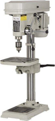 Enco - 346mm Swing, Step Pulley Drill Press - 16 Speed, 1 hp, Single Phase - All Tool & Supply