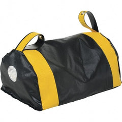 Vestil - Vinyl Duffel Bag (Style) Dock Seal Draft Blocker - 18" Strip Width x 12" Strip Thickness, Black - All Tool & Supply