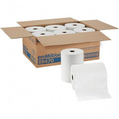 Georgia Pacific - Hard Roll of 1 Ply White Paper Towels - 10" Wide, 800' Roll Length - All Tool & Supply