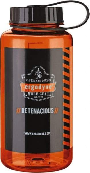 Ergodyne - 0.25 Gal Water Bottle Pouch - Plastic, Orange - All Tool & Supply