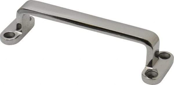 Sugatsune - 17/64" Handle Diam, Unfinished Steel Drawer Pull - 1-1/16" Projection, 4-11/64" Center to Center - All Tool & Supply