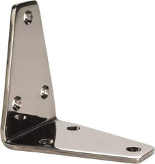 Sugatsune - 3-5/32" Long x 1-31/32" Wide, 18-8 Stainless Steel, Wide Corner Brackets - All Tool & Supply