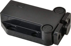 Sugatsune - 2-1/4" Long x 1-3/8" Wide x 5/8" High, Plastic Safe Push Latch - MC-37 Catch - Black Coated - All Tool & Supply