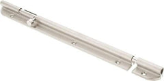 Sugatsune - 10-3/4" Long, 1-3/32" Wide Stainless Steel Barrel Bolts - Nickel Plated - All Tool & Supply