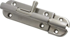 Sugatsune - 4-3/8" Long, 1" Wide Stainless Steel Barrel Bolts - Nickel Plated - All Tool & Supply