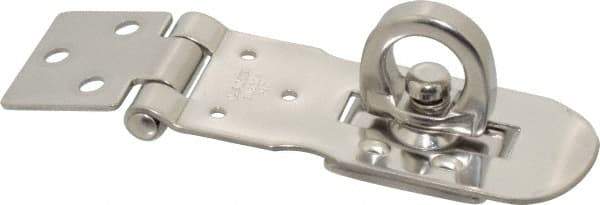 Sugatsune - 2-15/16" Long x 1-1/16" Wide, Durable Hasp - Stainless Steel - All Tool & Supply