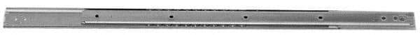 Sugatsune - 22" Slide Length, 16.72" Travel Length, Stainless Steel Ball Bearing Slide SSR-5 - 1/2" Wide, 2-3/4" High, 207 Lb Capacity at Full Extension, Satin Finish - All Tool & Supply