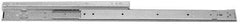 Sugatsune - 16" Slide Length, 17.08" Travel Length, Stainless Steel Ball Bearing Slide ESR-3 - 3/4" Wide, 2-1/8" High, 134 Lb Capacity at Full Extension, Satin Finish - All Tool & Supply