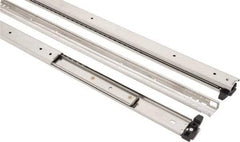 Sugatsune - 26" Slide Length, 27.08" Travel Length, Stainless Steel Ball Bearing Slide SSR-3 - 3/4" Wide, 2-1/8" High, 95 Lb Capacity at Full Extension, Satin Finish - All Tool & Supply