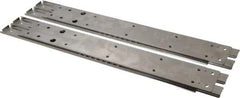 Sugatsune - 18" Slide Length, 13.72" Travel Length, Stainless Steel Ball Bearing Slide SSR-5 - 1/2" Wide, 2-3/4" High, 225 Lb Capacity at Full Extension, Satin Finish - All Tool & Supply