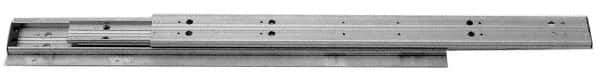 Sugatsune - 31.49" Slide Length, 32.91" Travel Length, Stainless Steel Ball Bearing Slide TSS3 - 1-1/16" Wide, 1-3/4" High, 143 Lb Capacity at Full Extension, Satin Finish - All Tool & Supply