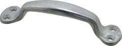 Made in USA - 8-5/16" Long x 1-3/64" Wide, Cast Steel Heavy Duty Door Pull - Unfinished - All Tool & Supply