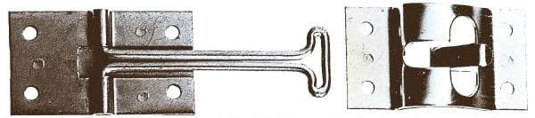 Made in USA - 7-1/2" Long Zinc Door Holder - 6" Stem Length - All Tool & Supply