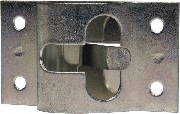 Made in USA - 5-1/2" Long Zinc Door Holder - 4" Stem Length - All Tool & Supply