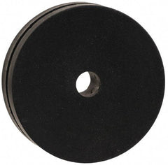 Made in USA - 1-1/2" OD, 7/16" Thick Flexible Grommet - Rubber, 1-1/4" Slot Diam x 1/16" Slot Width - All Tool & Supply