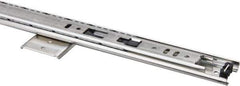 Knape & Vogt - 20" Slide Length, Chrome Variable-Height Pencil Drawer Slide - 3/4" Wide - All Tool & Supply