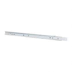 Knape & Vogt - 500mm Slide Length, 375mm Travel Length, Steel Epoxy-Coated Drawer Slide - White Epoxy Finish - All Tool & Supply