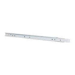 Knape & Vogt - 500mm Slide Length, 375mm Travel Length, Steel Epoxy-Coated Drawer Slide - White Epoxy Finish - All Tool & Supply