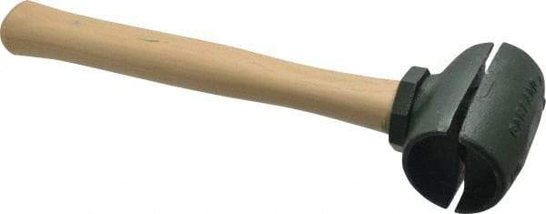 Garland - 2-1/2 Lb Head 1-3/4" Face Malleable Iron Split Head Hammer without Faces - Wood Handle - All Tool & Supply