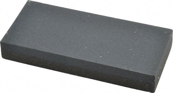 Norton - 4" Long x 1-3/4" Wide x 5/8" Thick, Silicon Carbide Sharpening Stone - Rectangle, Coarse, Fine Grade - All Tool & Supply