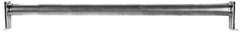 Stanley - 72" Max Width Adjustable Round Closet Rod - Zinc Plated Finish - All Tool & Supply