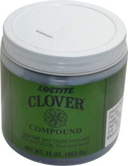 Loctite - 1 Lb Water Soluble Compound - Compound Grade Very Fine, 220 Grit, Black & Gray, Use on General Purpose - All Tool & Supply