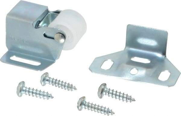 Value Collection - Single Rubber Roller Latch - Aluminum Finish - All Tool & Supply