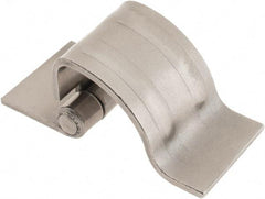 Made in USA - 1-1/4" Wide x 0.09" Thick, Concealed Hinge - Steel, Plain Finish - All Tool & Supply